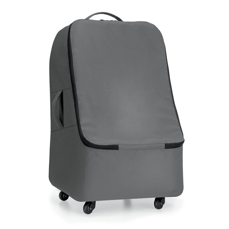 Grey Car Seat Backpack Travel Bag