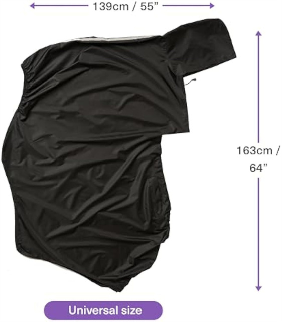 Full Body Mobility Scooter Hooded Poncho Cover