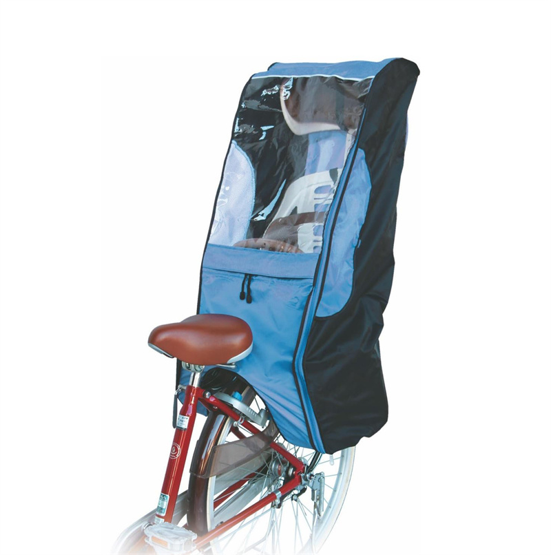 Bike Rain Cover For Bike Rear Mount Kid Seat