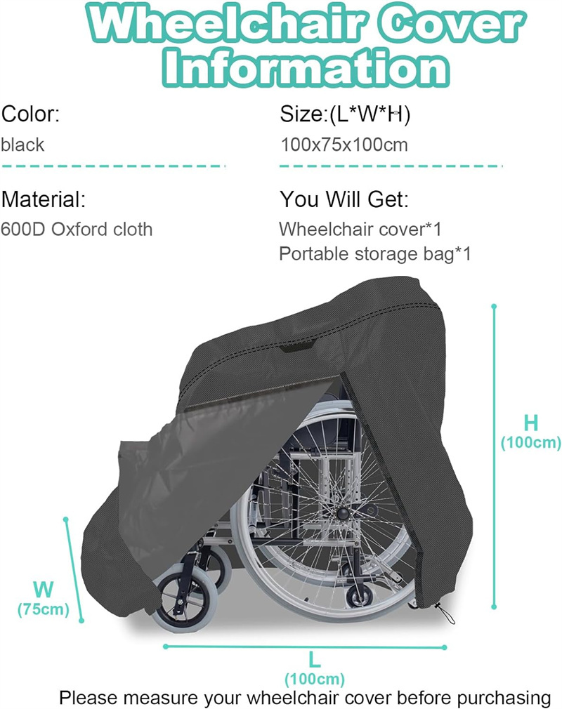 Mobility Scooters Manual Wheelchair Protective Cover