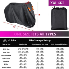 Outdoor XL XXL Bike Storage Covers