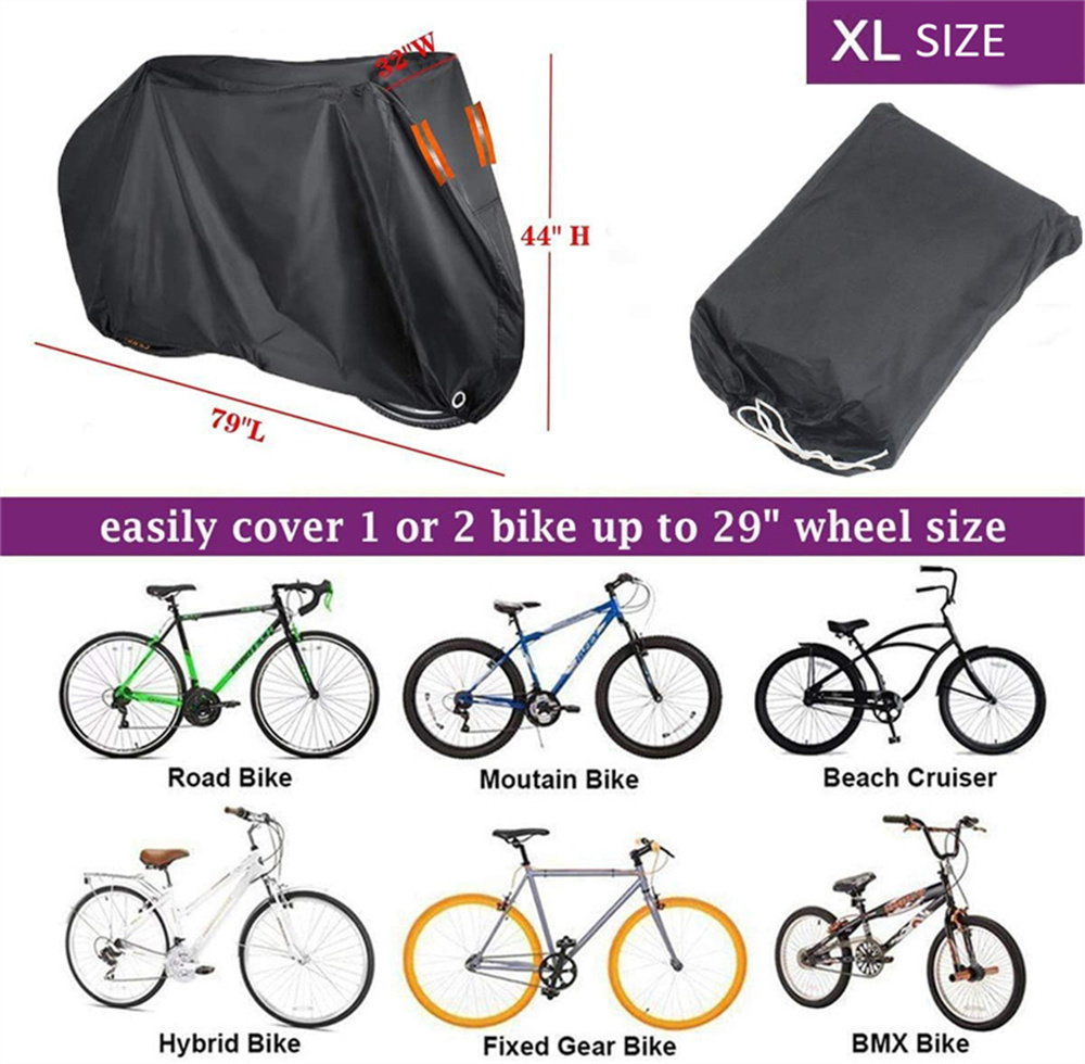 Outdoor XL XXL Bike Storage Covers