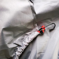 Silvery Bicycle Protective Cover For 2 Bicycles