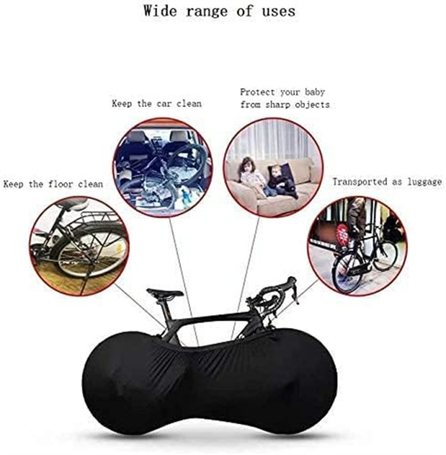 Anti-dust Indoor Bicycle Wheel Cover