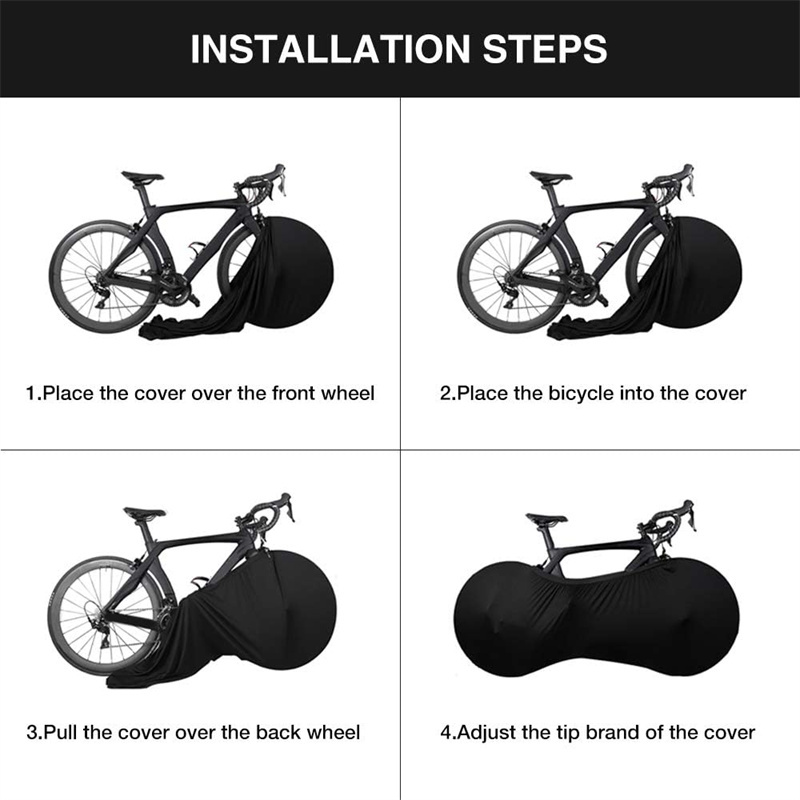 Indoor Anti Dust High Elastic Bicycle Wheel Bag