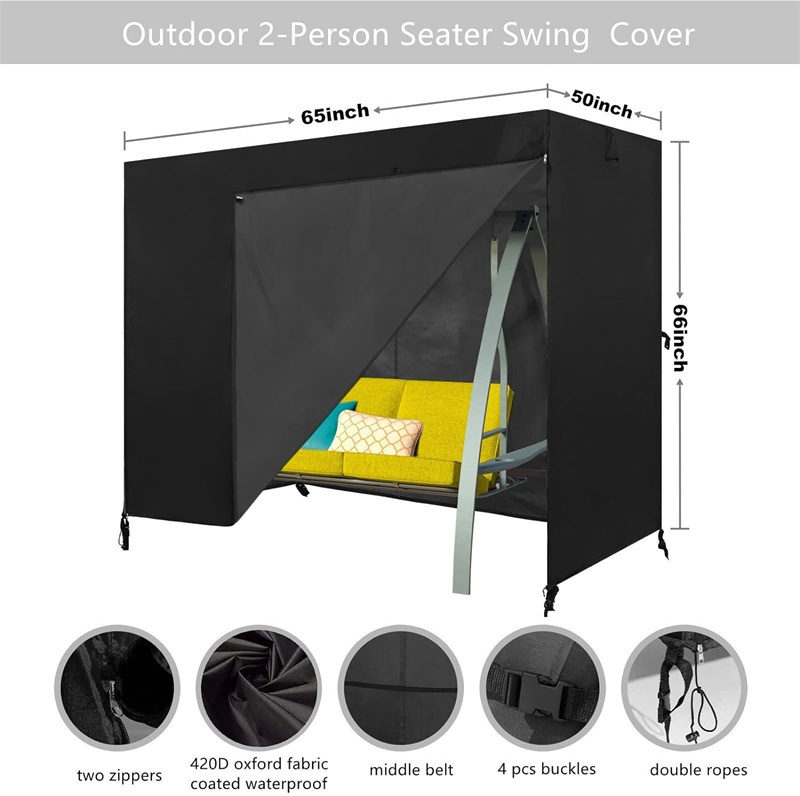 2 Seater Hammock Patio Swing Chair Cover