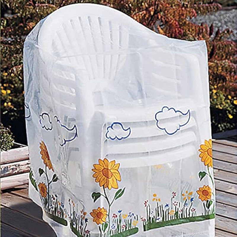 Anti Dirt Protective Cover For 4 Garden Chairs