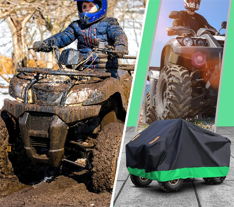 Anti Wind Dust Snow Quad ATV Cover