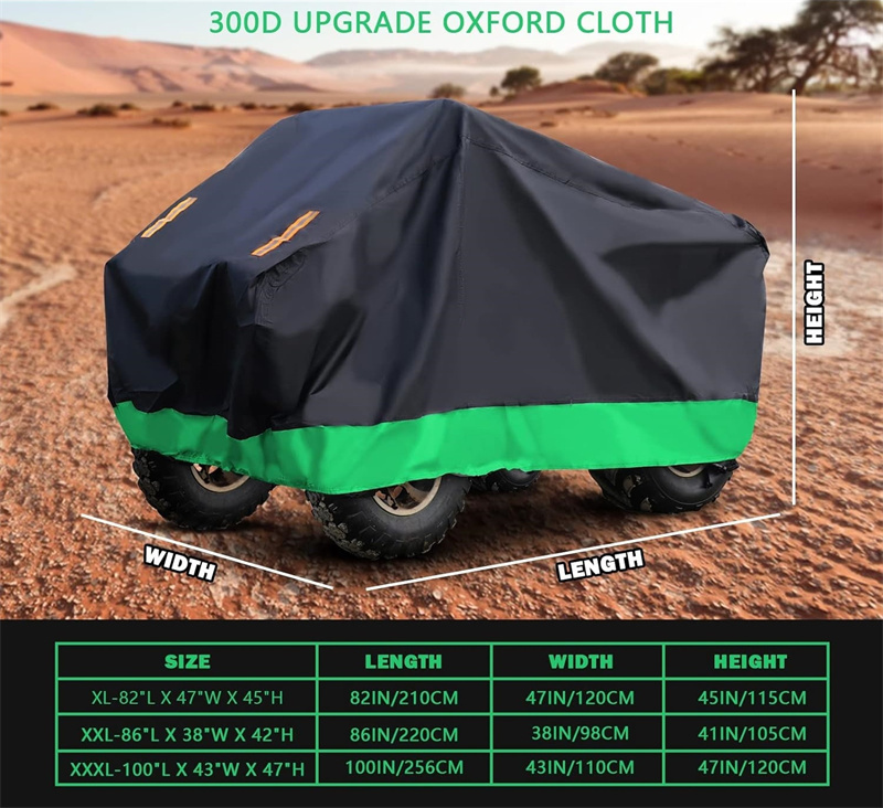 Anti Wind Dust Snow Quad ATV Cover