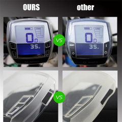 Transparent Protective Case for E-Bike Screen Intuvia Display