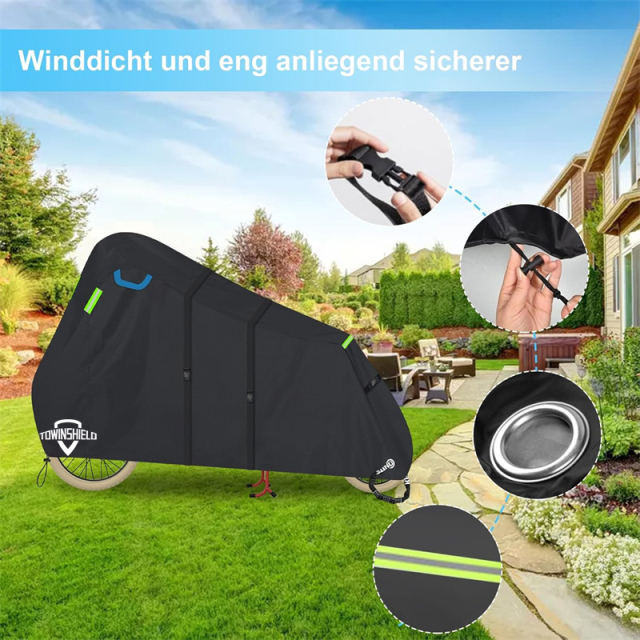Cargo Bicycle Without Rain Tent Cover