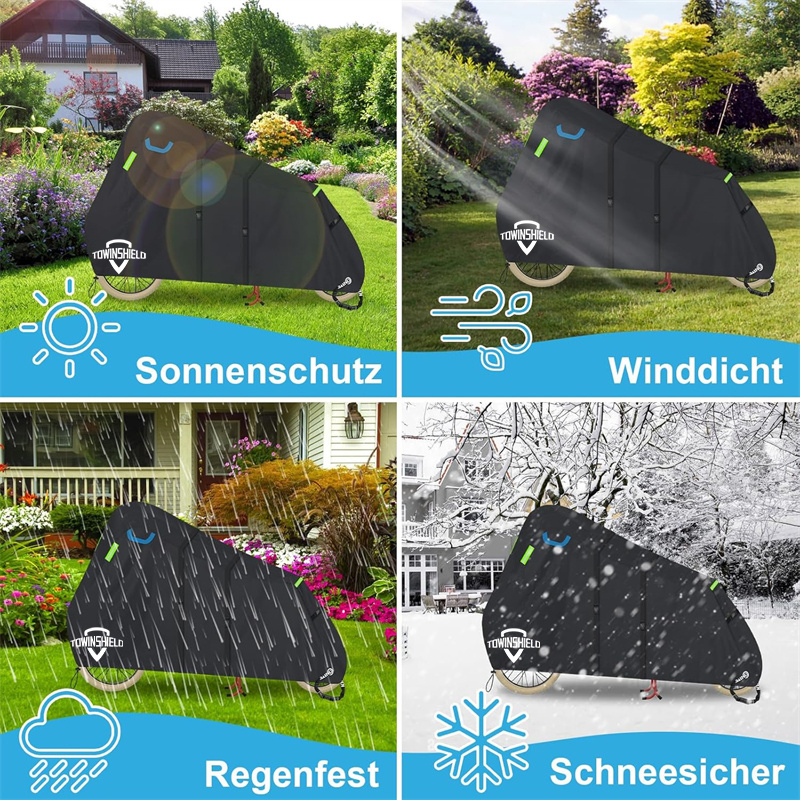 Cargo Bicycle Without Rain Tent Cover