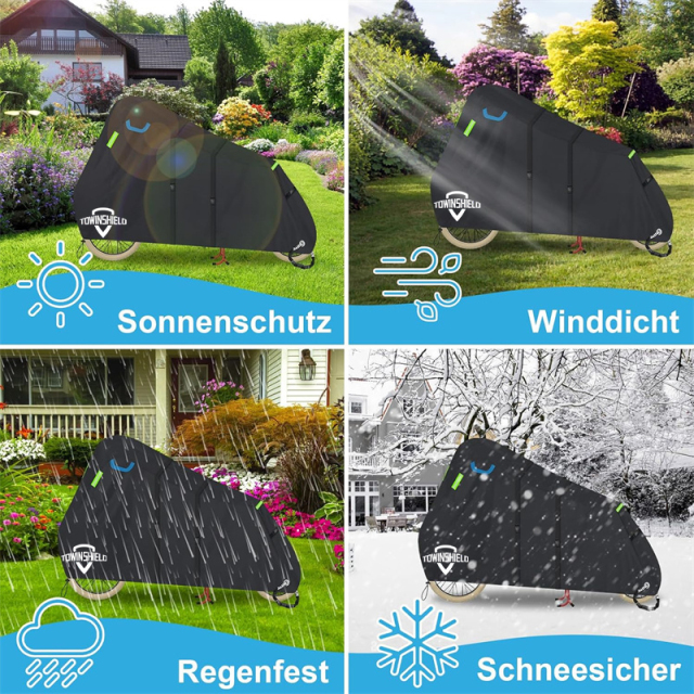 Cargo Bicycle Without Rain Tent Cover