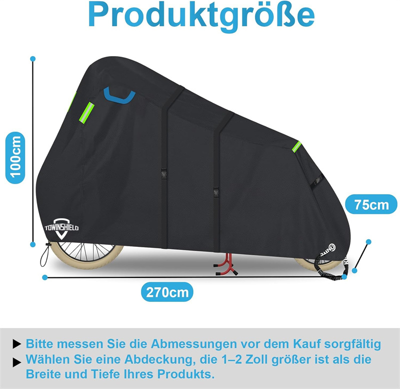 Cargo Bicycle Without Rain Tent Cover
