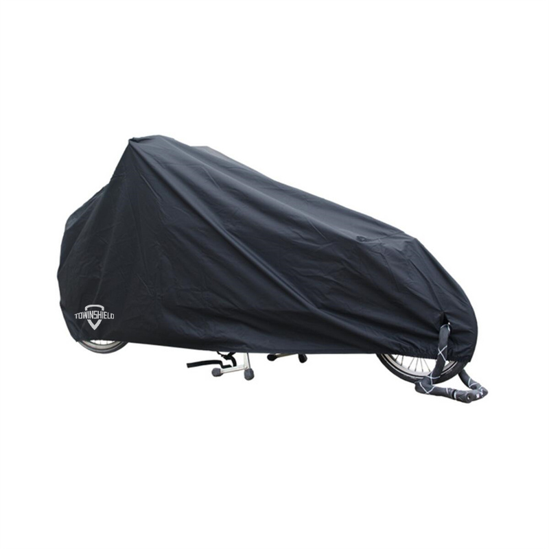 Carrying Cargo Bicycle Without Rain Tent Cover