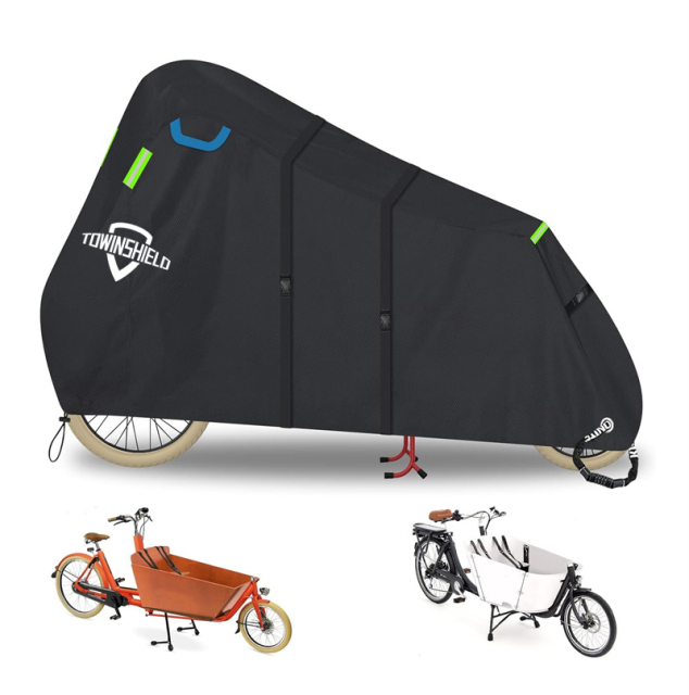 Cargo Bicycle Without Rain Tent Cover