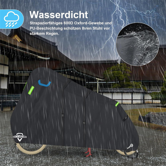Cargo Bicycle Without Rain Tent Cover