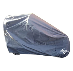 Three Wheels With Rain Tent Cargo Bicycle Cover