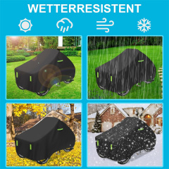 Three Wheels Carrying Kids Cargo Bicycle Cover