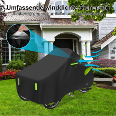 Three Wheels Carrying Kids Cargo Bicycle Cover