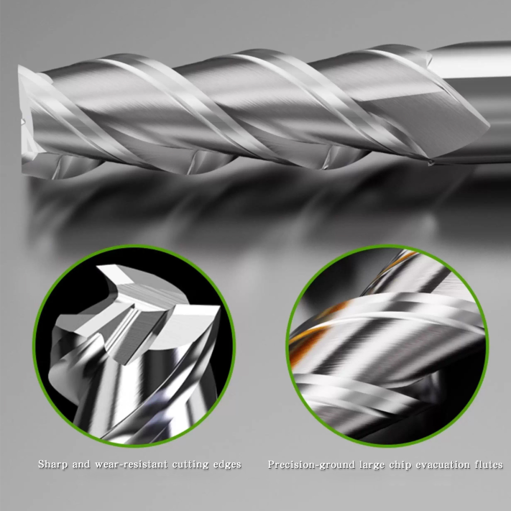 铝用钨钢平铣刀