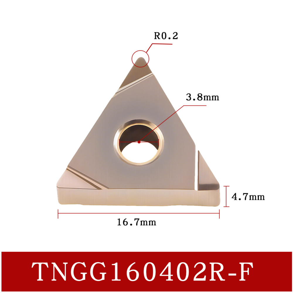 三角型外径精车刀粒