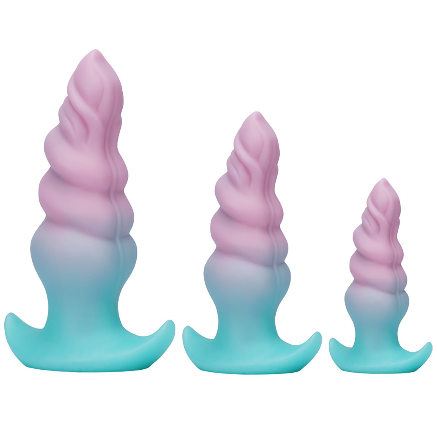 3 Size Soft Dildo & Anal Plug Set – Progressive Training Kit with Multiple Sizes