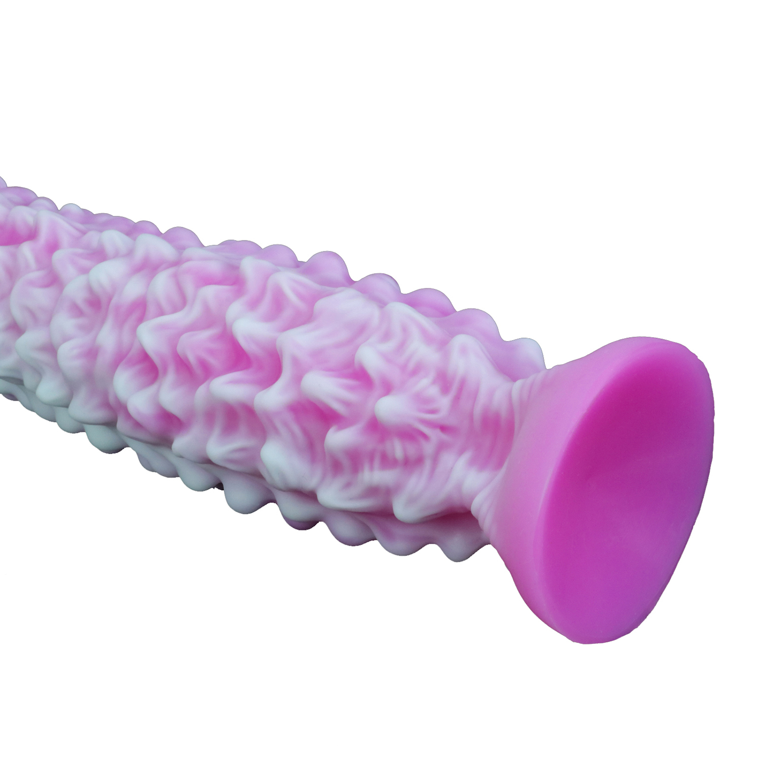 Octopus Tail Silicone Anal Plug with Suction Cup – Soft, Body-Safe, 4 Sizes Available