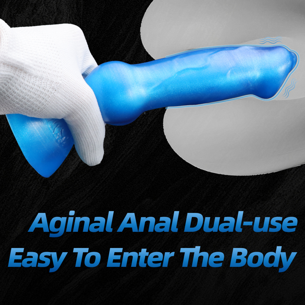 Dual-Function Silicone Toy – Soft Yet Firm, Body-Safe Medical Grade Material