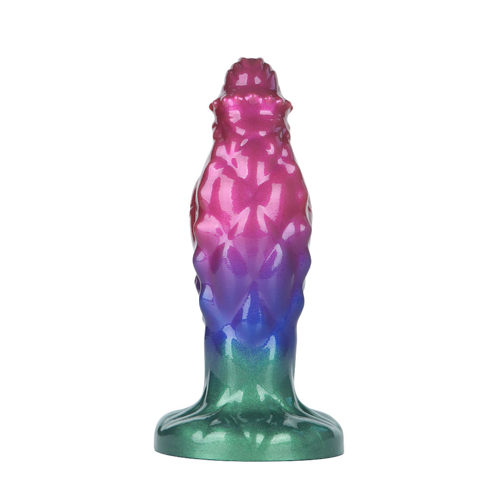Alien Muscle Dildo – Soft Liquid Silicone, Textured Beaded Head for Intense Stimulation