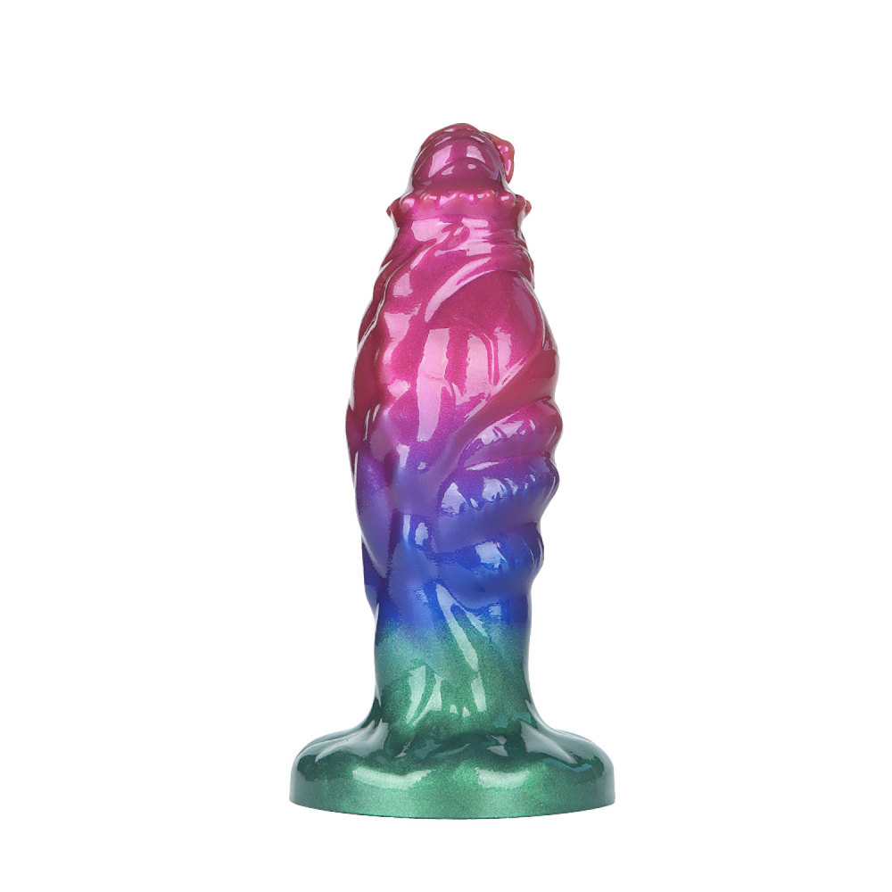 Alien Muscle Dildo – Soft Liquid Silicone, Textured Beaded Head for Intense Stimulation