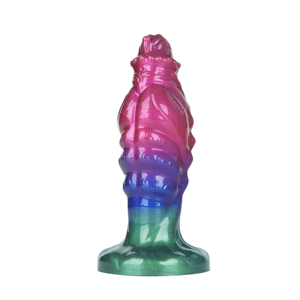 Alien Muscle Dildo – Soft Liquid Silicone, Textured Beaded Head for Intense Stimulation
