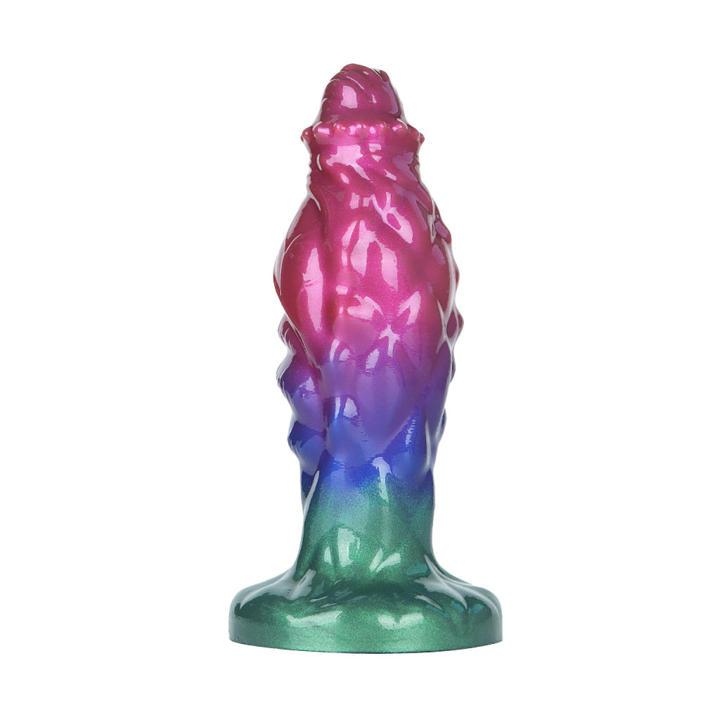 Alien Muscle Dildo – Soft Liquid Silicone, Textured Beaded Head for Intense Stimulation
