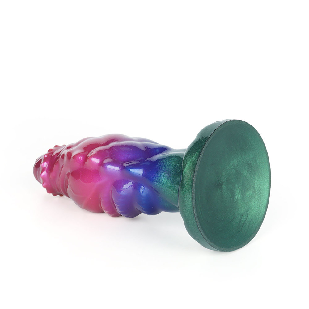 Alien Muscle Dildo – Soft Liquid Silicone, Textured Beaded Head for Intense Stimulation