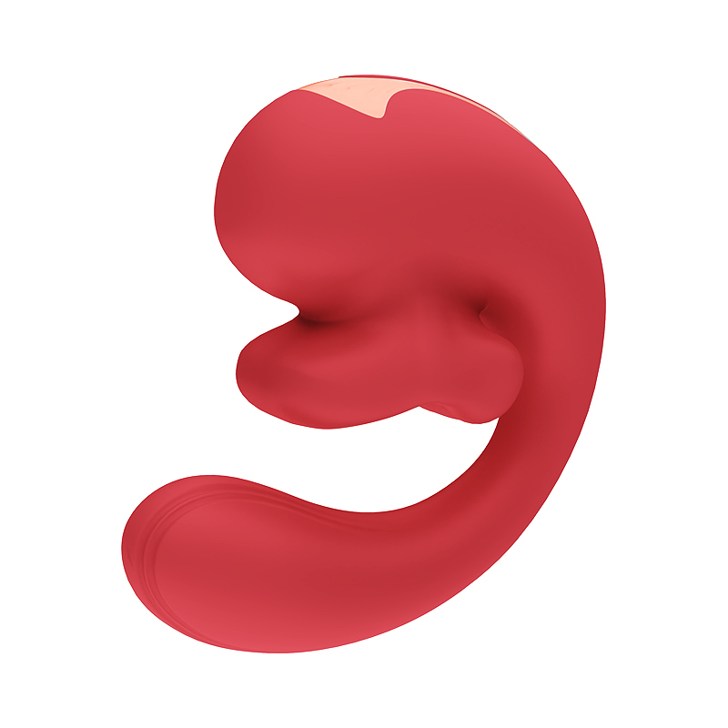 G-Spot & Clitoral Suction Vibrator – Dual Stimulation, Flexible C-Shape, Waterproof Lip Teaser