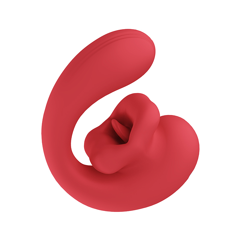 G-Spot & Clitoral Suction Vibrator – Dual Stimulation, Flexible C-Shape, Waterproof Lip Teaser