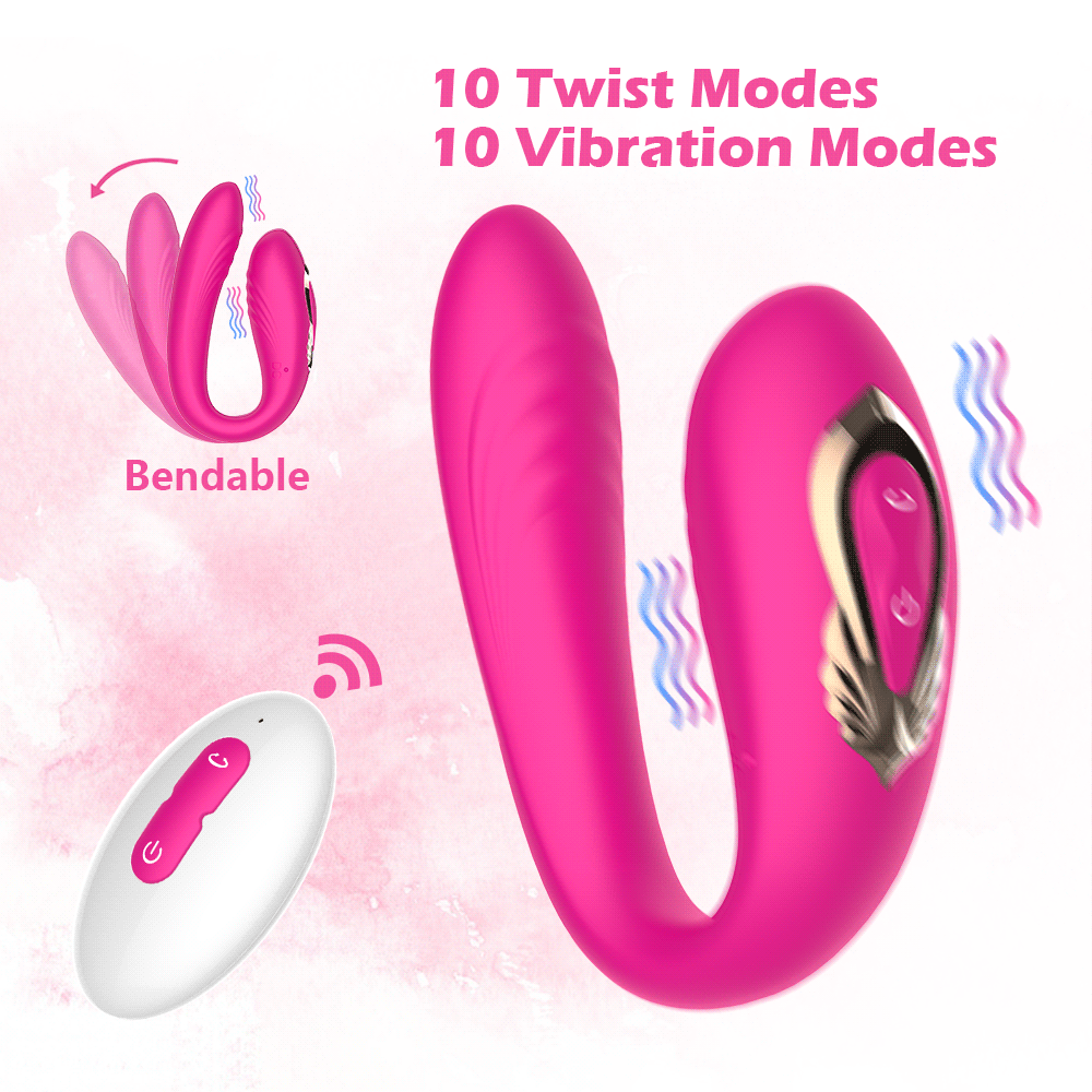 Rose Red Clitoral Suction Stimulator with Remote – Wearable G-Spot Vibrator, Quiet Waterproof Sex Toy for Women