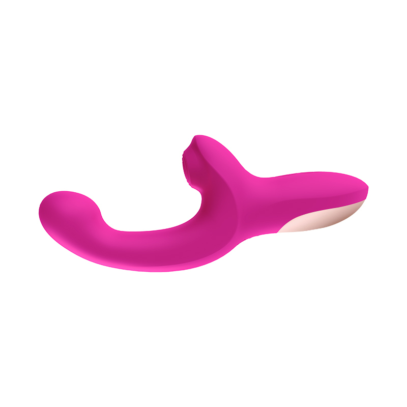 Rose Red Silent G-Spot Vibrator – Dual Stimulation Clitoral & G Spot Massager, 10 Modes, Rechargeable Waterproof