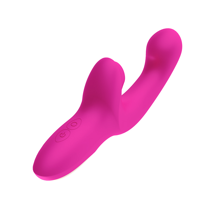 Rose Red Silent G-Spot Vibrator – Dual Stimulation Clitoral & G Spot Massager, 10 Modes, Rechargeable Waterproof