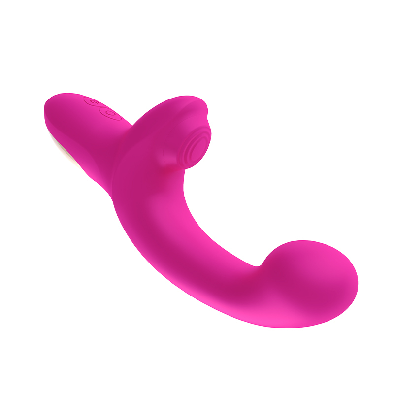 Rose Red Silent G-Spot Vibrator – Dual Stimulation Clitoral & G Spot Massager, 10 Modes, Rechargeable Waterproof