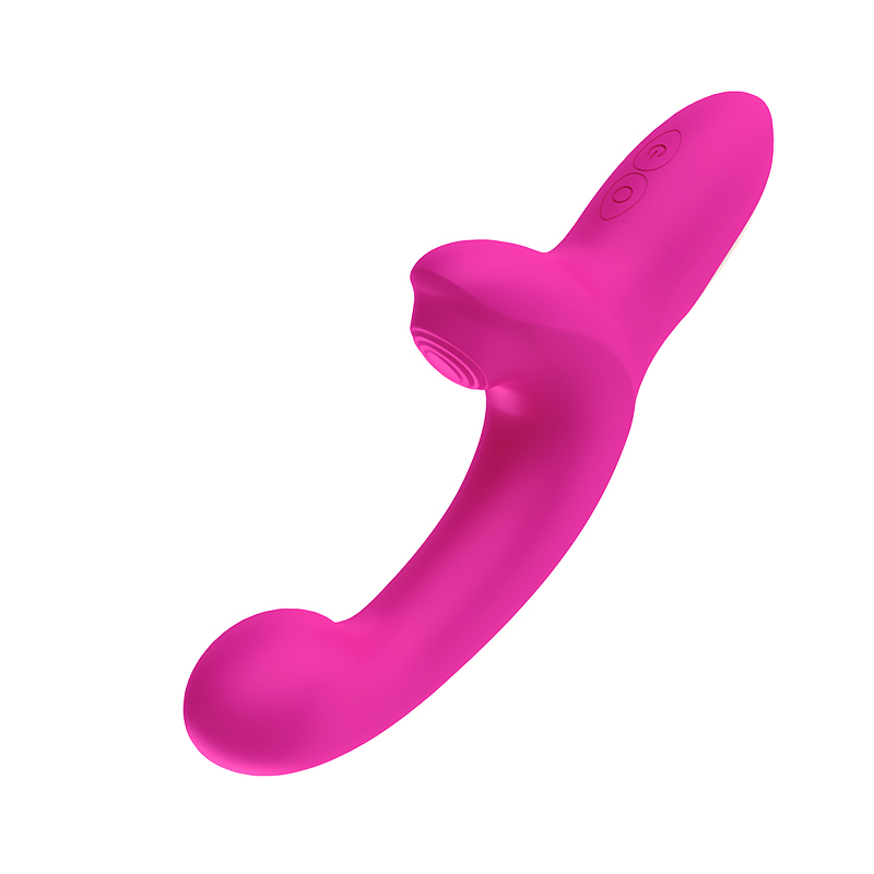 Rose Red Silent G-Spot Vibrator – Dual Stimulation Clitoral & G Spot Massager, 10 Modes, Rechargeable Waterproof
