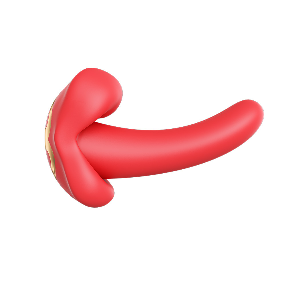 Tongue Licking G-Spot Vibrator with Remote – 10 Vibrations & 7 Thrust Modes, Wearable Silicone Clitoral Stimulator