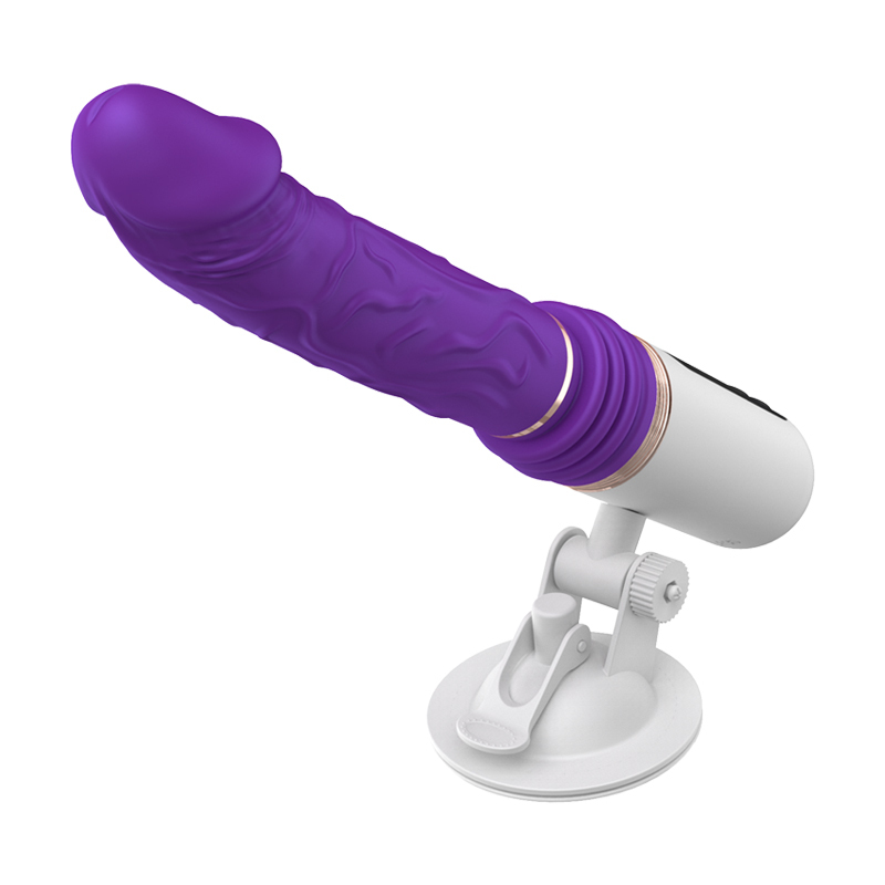 AcdToys Automatic Thrusting Sex Machine with Suction Base – Silicone Thruster Vibrator for Women, 5 Speeds & 8 Modes, Waterproof & Quiet