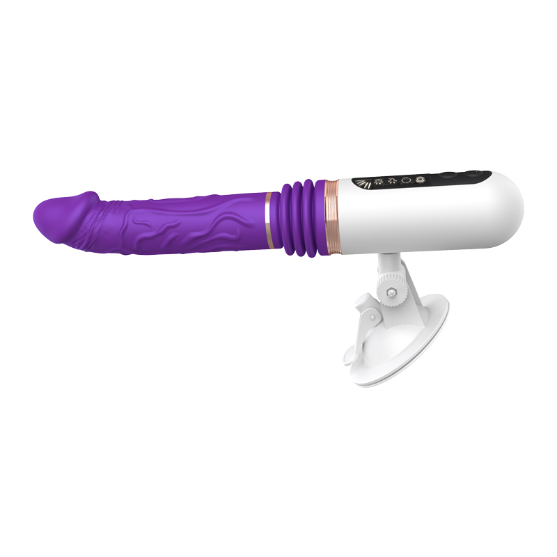 AcdToys Automatic Thrusting Sex Machine with Suction Base – Silicone Thruster Vibrator for Women, 5 Speeds & 8 Modes, Waterproof & Quiet