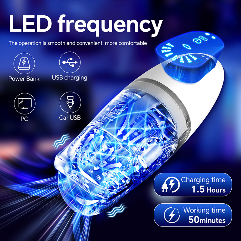 AcdToys Smart Automatic Male Masturbator with Adjustable Stimulation Modes
