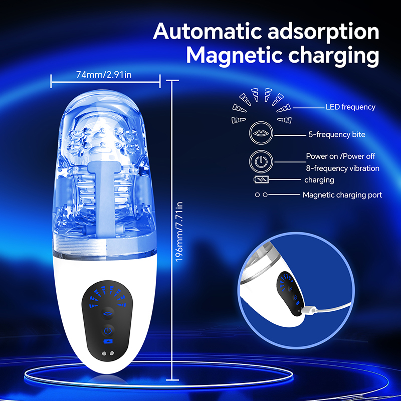AcdToys Smart Automatic Male Masturbator with Adjustable Stimulation Modes