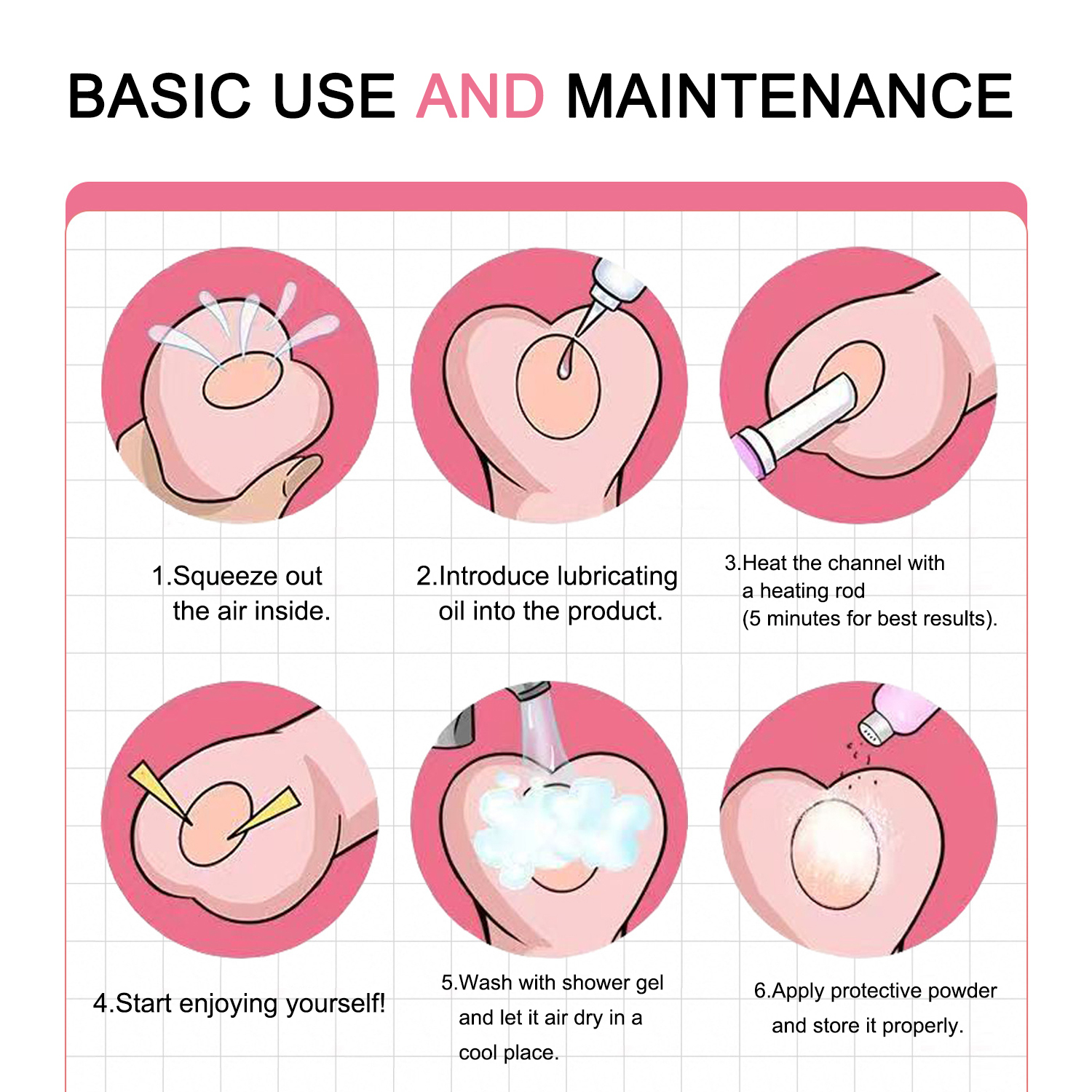 Luxury Red Lips Male Masturbator Cup – Medical Grade Silicone Pocket Pussy for Men with Textured Inner Tunnel, Waterproof & Portable