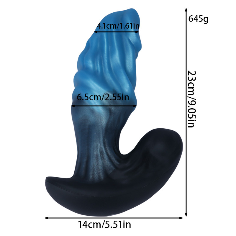 Invisible Wearable Strapless Dildo – Soft Medical Silicone Fantasy Wearable with Textured Stimulation & Waterproof Design