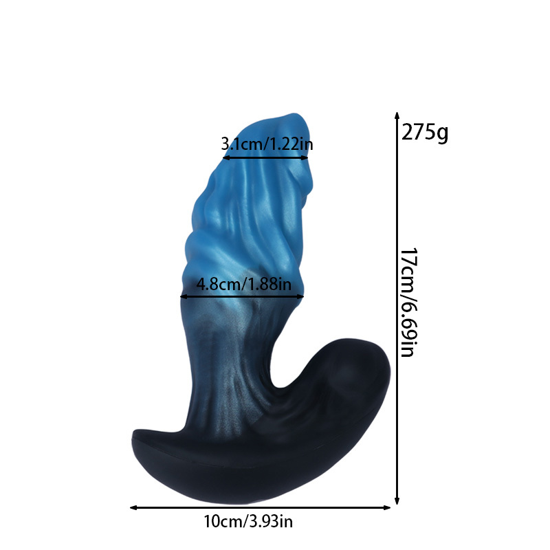 Invisible Wearable Strapless Dildo – Soft Medical Silicone Fantasy Wearable with Textured Stimulation & Waterproof Design
