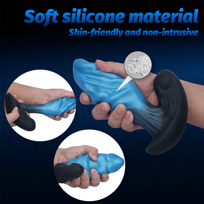Invisible Wearable Strapless Dildo – Soft Medical Silicone Fantasy Wearable with Textured Stimulation & Waterproof Design